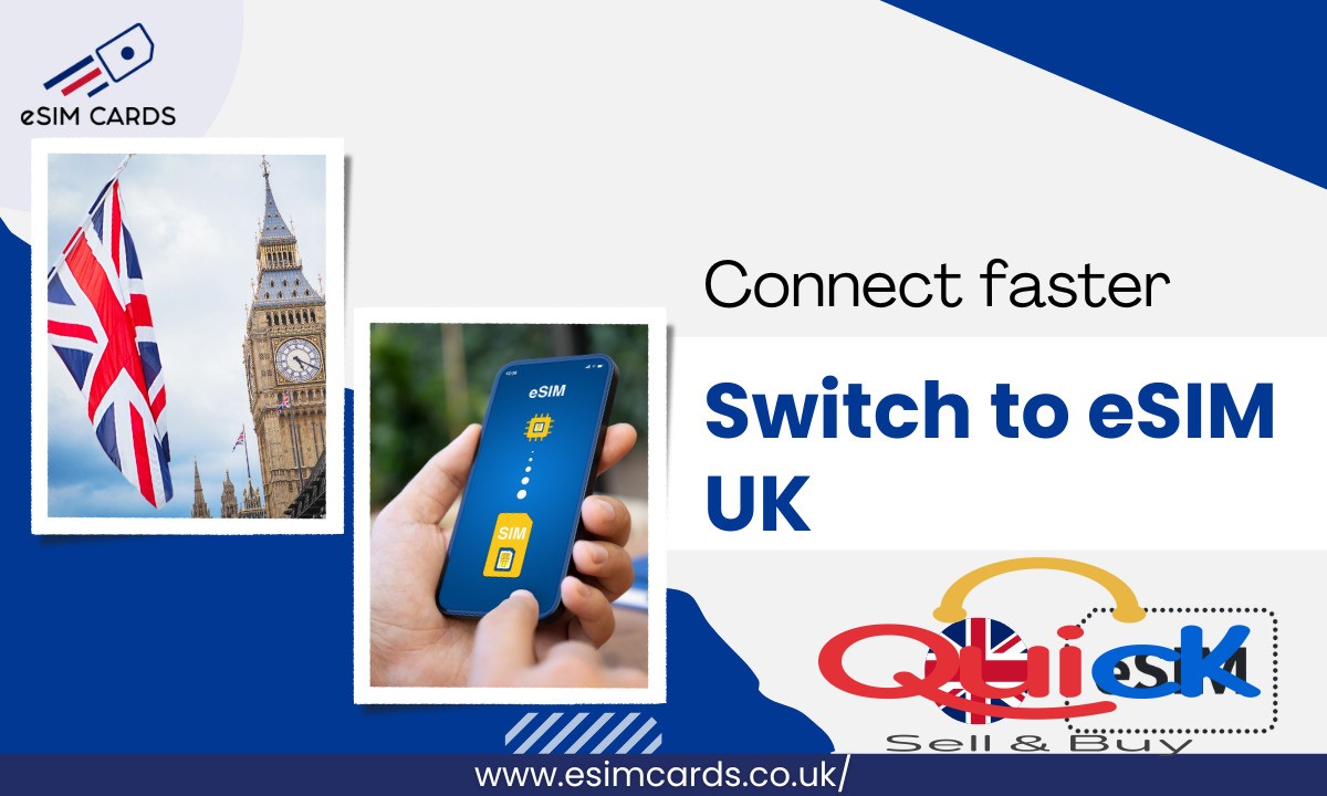 Buy eSIM in UK – Hassle-Free Mobile Connectiv